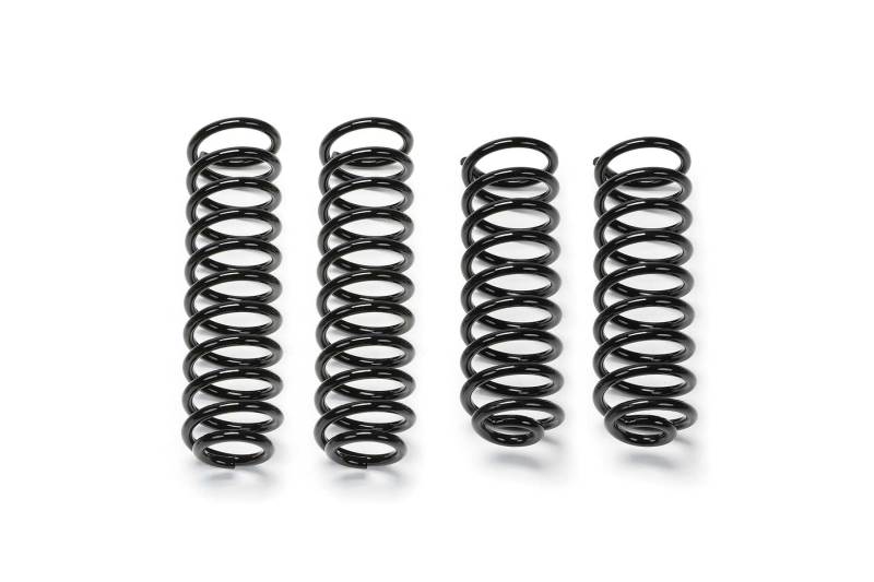 Fabtech 07-18 Jeep JK 4WD 2-Door 3in Front & Rear Standard Coil Spring Kit Lift Springs Fabtech