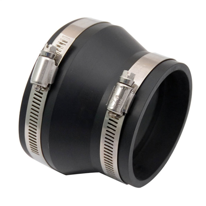 Spectre Coupler/Reducer 4in. to 3in. (PVC) - Black Silicone Couplers & Hoses Spectre