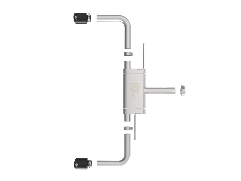 aFe MACHForce XP Exhausts Axle-Back 21-24 BMW 228i 2.0T (SS w/ Black Tips) Axle Back aFe