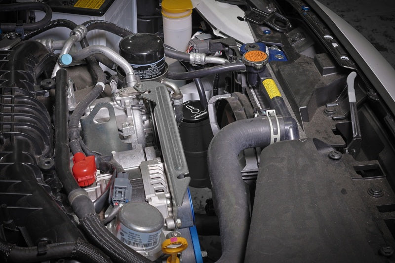 PERRIN 02-25 Subaru WRX / 04-21 STI / 13-25 BRZ/GR86/FRS/86 Coolant Overflow Tank - Black Coolant Reservoirs Perrin Performance