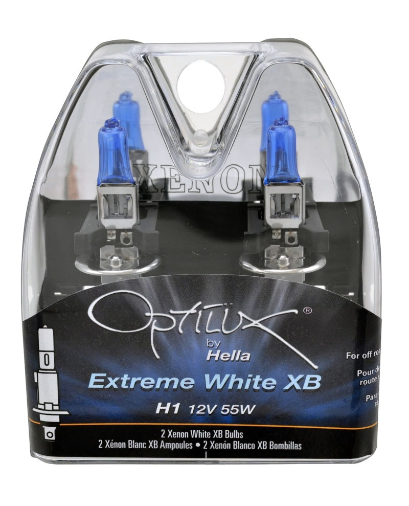 Hella Bulb H1 12V 55W Xen Wht Xb (2) Bulbs Hella