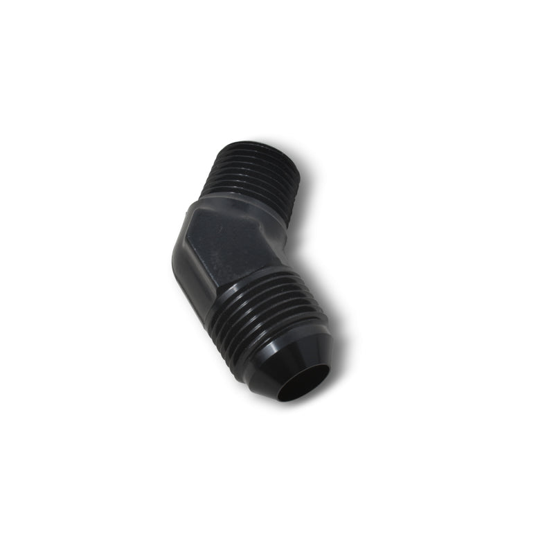 Russell Performance -12 AN to 3/4in NPT 45 Degree Flare to Pipe Adapter Fittings Russell