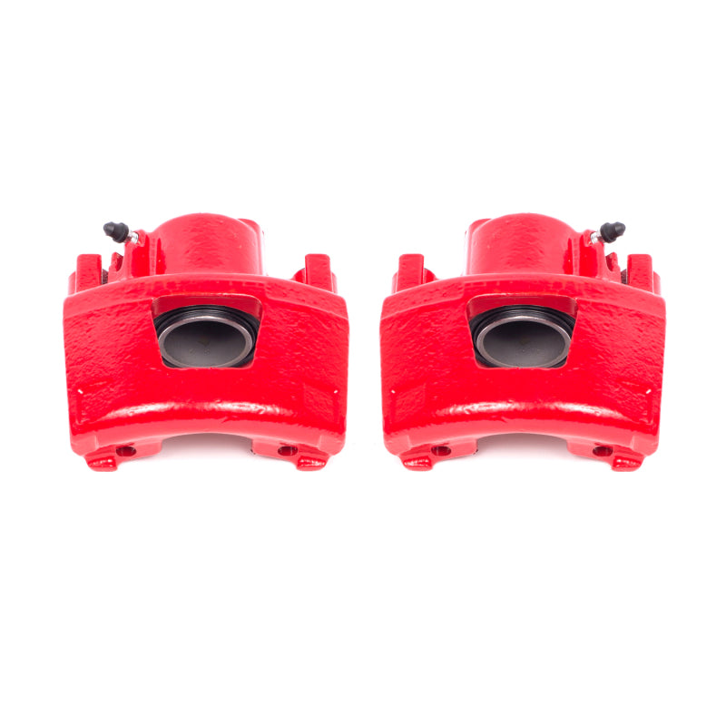 Power Stop 94-99 Buick LeSabre Front Red Calipers w/o Brackets - Pair Brake Calipers - Perf PowerStop