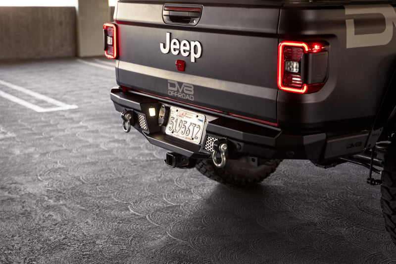 DV8 Offroad 20-23 Jeep Gladiator JT MTO Series Rear Bumper Bumpers - Steel DV8 Offroad