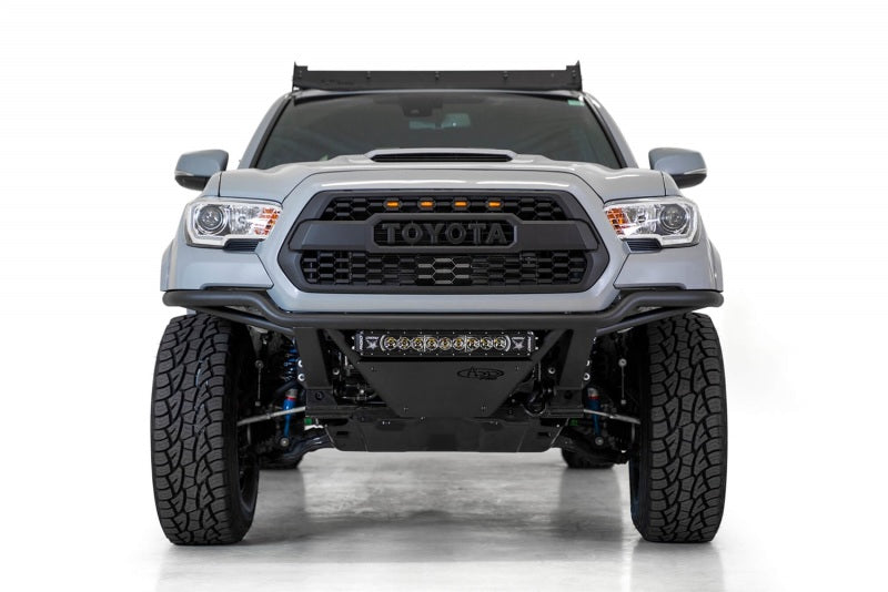 Addictive Desert Designs 16-20 Toyota Tacoma PRO Bolt-On Front Bumper - Hammer Black Bumpers - Steel Addictive Desert Designs