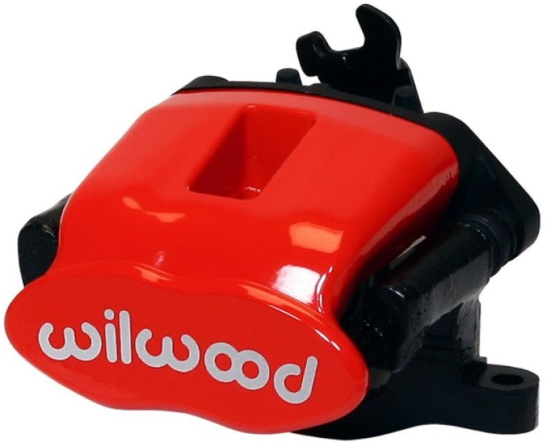 Wilwood Caliper-Combination Parking Brake-Pos 6-L/H-Red 41mm piston .81in Disc Brake Calipers - Perf Wilwood