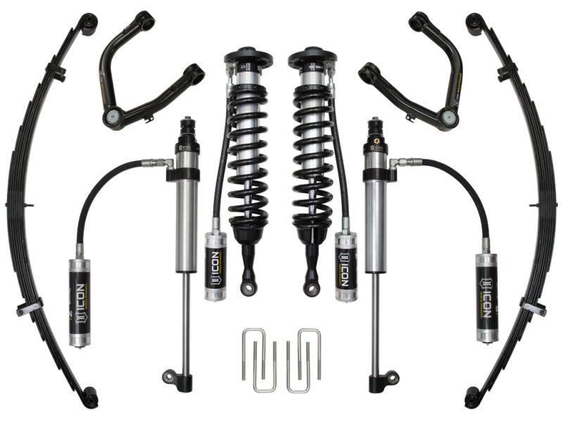 ICON 2007+ Toyota Tundra 1-3in Stage 8 Suspension System w/Tubular Uca Coilovers ICON