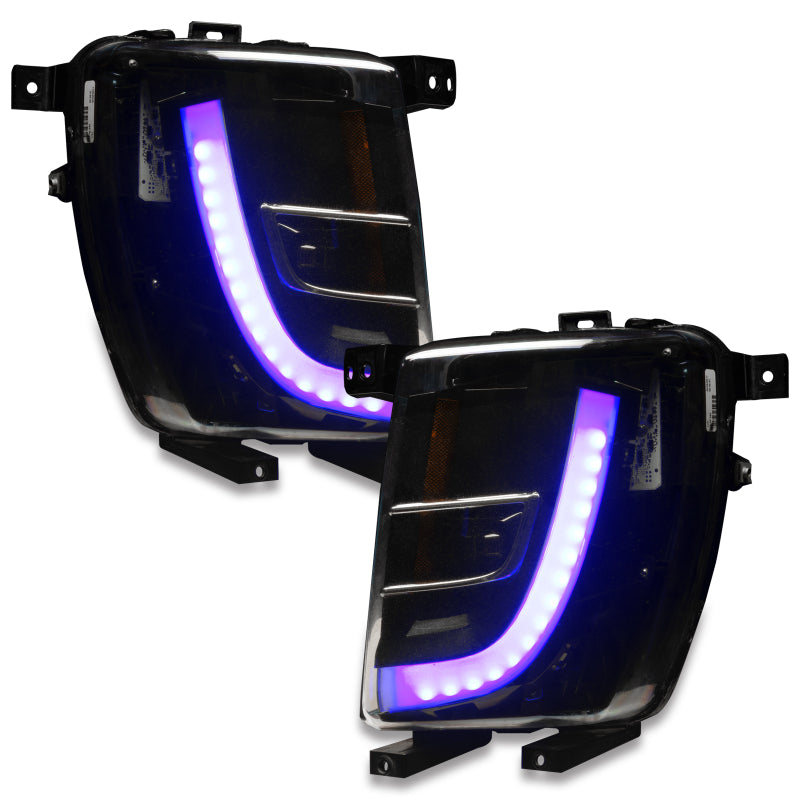 ORACLE Lighting 16-21 Tesla Model X Dynamic ColorSHIFT Headlight & Fog Light DRL Kit Headlights ORACLE Lighting