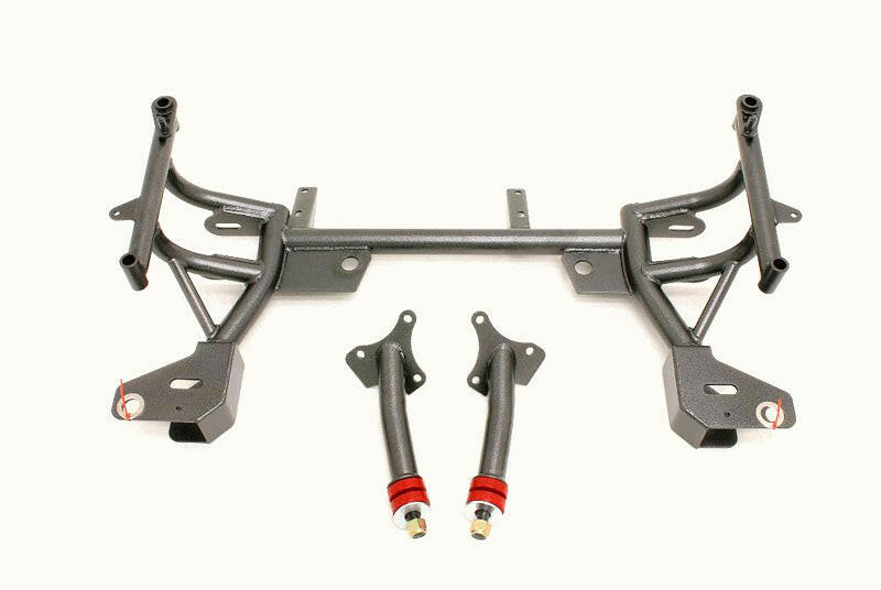 BMR 93-02 F-Body K-Member w/ Turbo SBC/BBC Motor Mounts and Pinto Mounts - Black Hammertone Crossmembers BMR Suspension