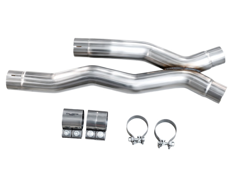 AWE Tuning BMW F97 X3 M Non-Resonated Performance Mid Pipe Connecting Pipes AWE Tuning