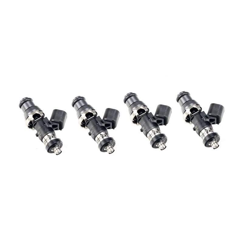 Injector Dynamics ID1050X Injectors - 48mm Length - 14mm Top - Denso Lower Cushion (Set of 4) Fuel Injector Sets - 4Cyl Injector Dynamics
