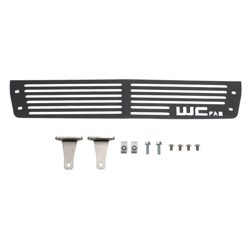 Wehrli 15-19 GMC Sierra 6.6L LML/L5P Duramax Bumper Grille - Gloss Black Bumper Accessories Wehrli