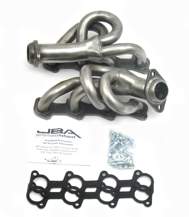 JBA 97-03 Ford F-150 4.6L 2V 1-1/2in Primary Raw 409SS Cat4Ward Header Headers & Manifolds JBA