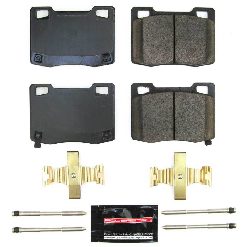 Power Stop 20-21 Ford Mustang Rear Z23 Evo Sport Brake Pads w/Hardware Brake Pads - Performance PowerStop