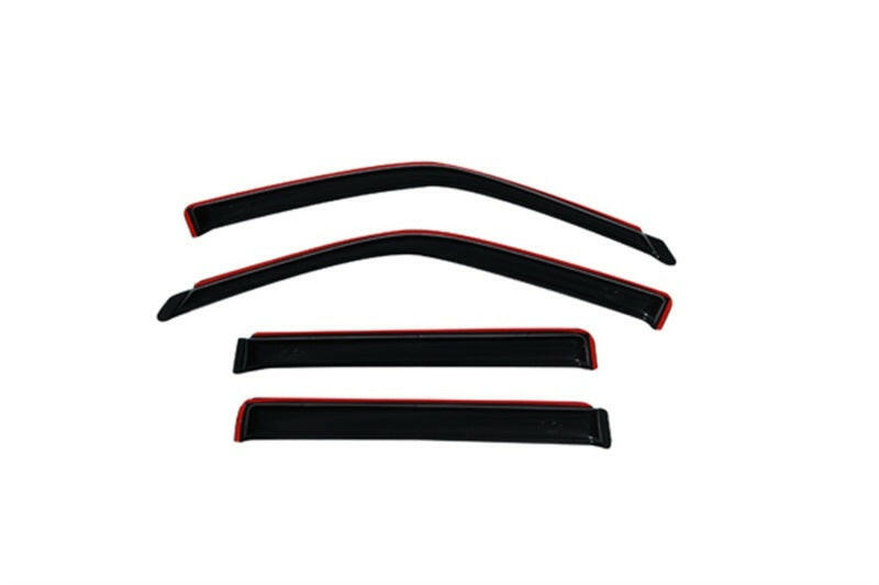 AVS 98-18 Lincoln Navigator Ventvisor In-Channel Front & Rear Window Deflectors 4pc - Smoke Wind Deflectors AVS