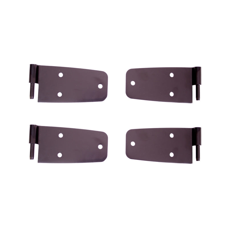 Rugged Ridge 76-86 Jeep CJ Black Door Hinge Kit Hardware Kits - Other Rugged Ridge