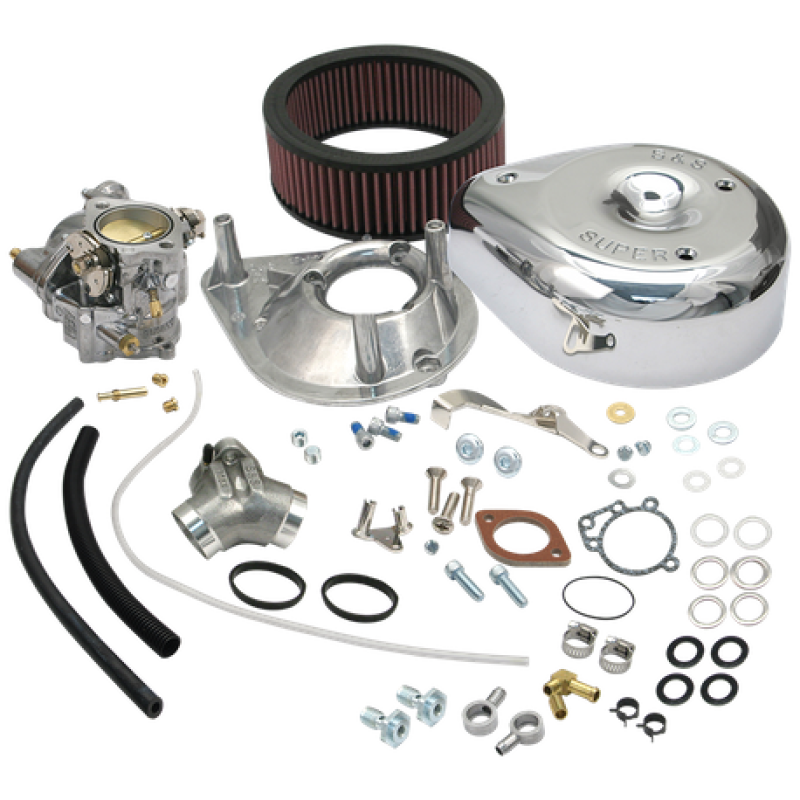 S&S Cycle 91-03 Sportster Super E Carburetor Kit Carburetor Rebuild Kits S&S Cycle
