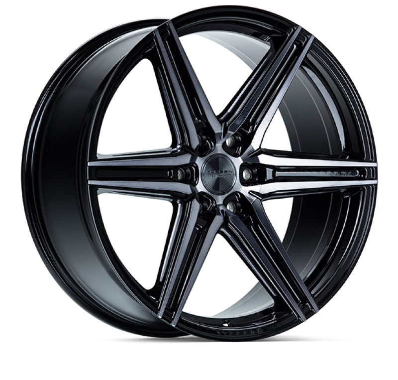 Vossen HF6-2 20x9.5 / 6x139.7 / ET15 / Deep Face / 106.1 - Tinted Gloss Black Wheel Wheels - Forged Vossen
