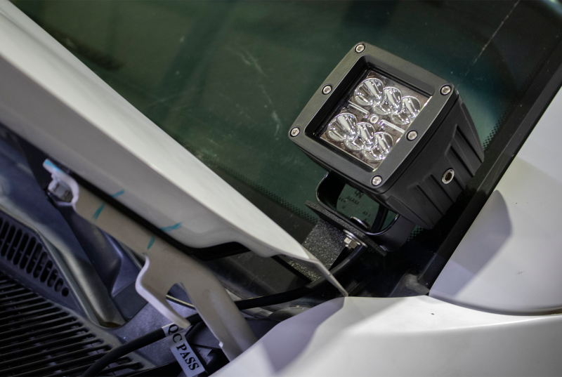 Fishbone Offroad 05-15 Toyota Tacoma Ditch Light Brackets Brackets Fishbone Offroad