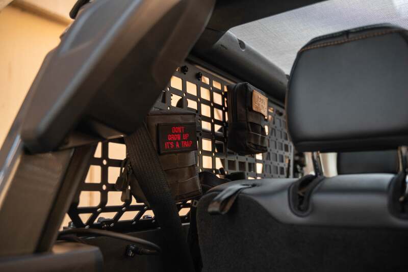 DV8 21-24 Ford Bronco 2-Door Rear Window Pocket Molle Panels Exterior Trim DV8 Offroad
