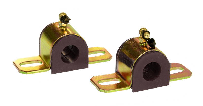 Prothane Universal 90 Deg Greasable Sway Bar Bushings - 7/8in - Type B Bracket - Black Sway Bar Bushings Prothane