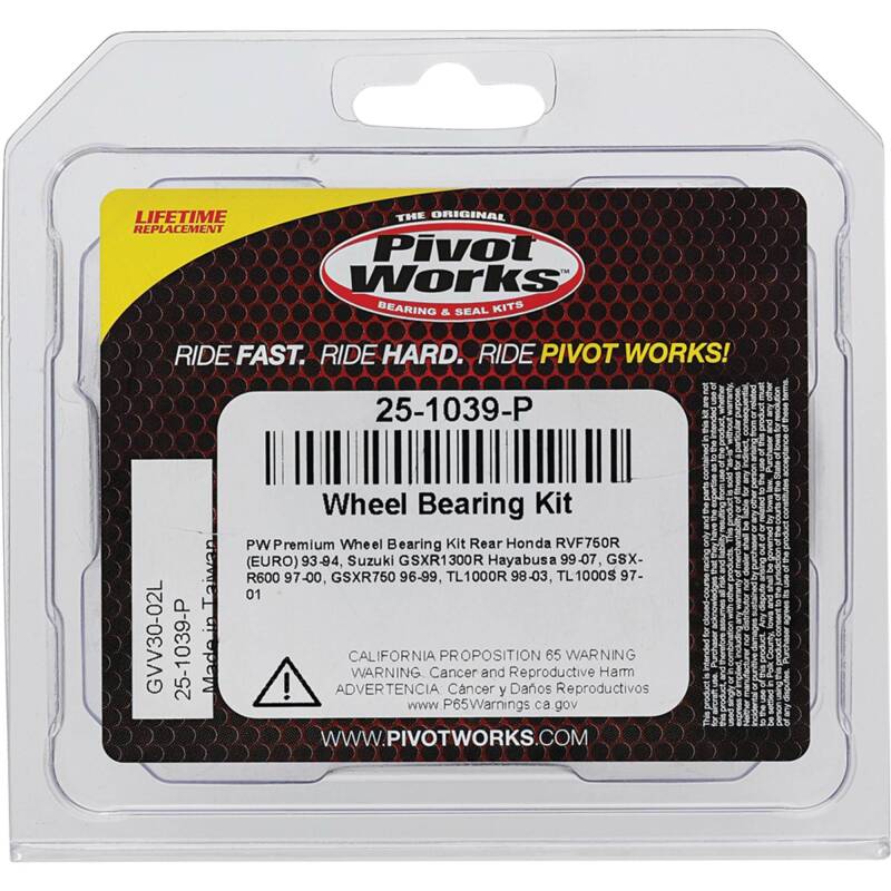 Pivot Works Premium Wheel Bearing Wheel Bearings Pivot Works