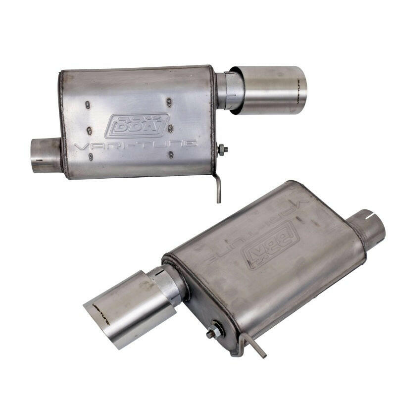 BBK 11-14 Mustang GT VariTune Axle Back Exhaust Kit (Stainless Steel) Axle Back BBK