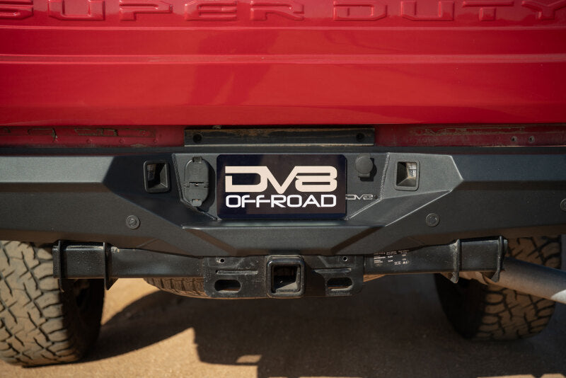 DV8 Offroad 2017-2025 Ford Super Duty Spec Series Rear Bumper Bumpers - Steel DV8 Offroad