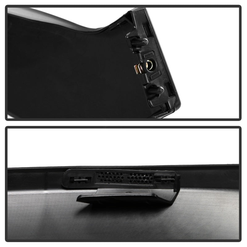 Spyder Dodge Ram 1500 13-18 Upper Front Bumper - Black (Part Link# CH1014108) (OEM # 68197697AA) Bumper Accessories SPYDER