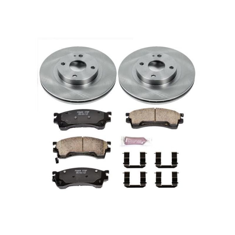 Power Stop 99-00 Mazda Protege Front Autospecialty Brake Kit Brake Kits - OE PowerStop