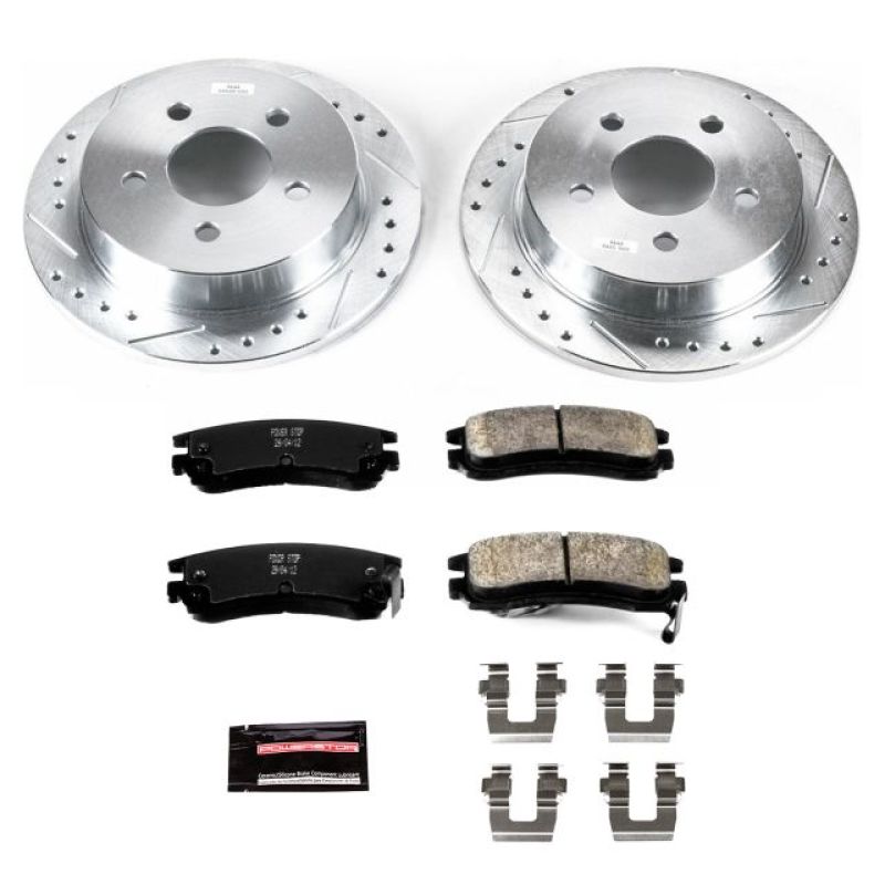 Power Stop 04-05 Buick Century Rear Z23 Evolution Sport Brake Kit Brake Kits - Performance D&S PowerStop
