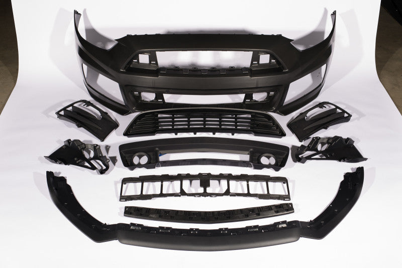 Roush 2015-2017 Ford Mustang Complete Unpainted Front Fascia Kit (w/o Collision Detection & ACC) Grilles Roush