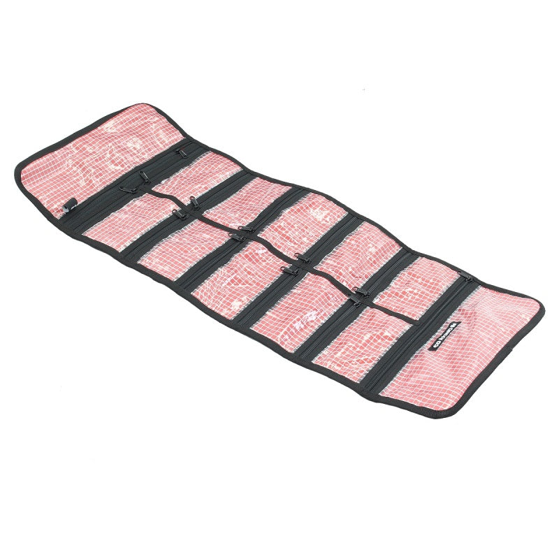 Go Rhino XVenture Gear First Aid Roll - Large (5x5in. Closed) 12oz Waxed Canvas - Black Cargo Boxes & Bags Go Rhino