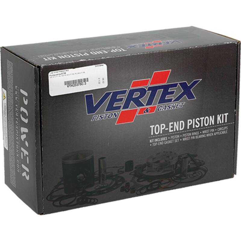 Vertex Piston 17-19 KTM 300 XC 300cc Top End Piston Kit Piston Sets - Powersports Vertex Pistons