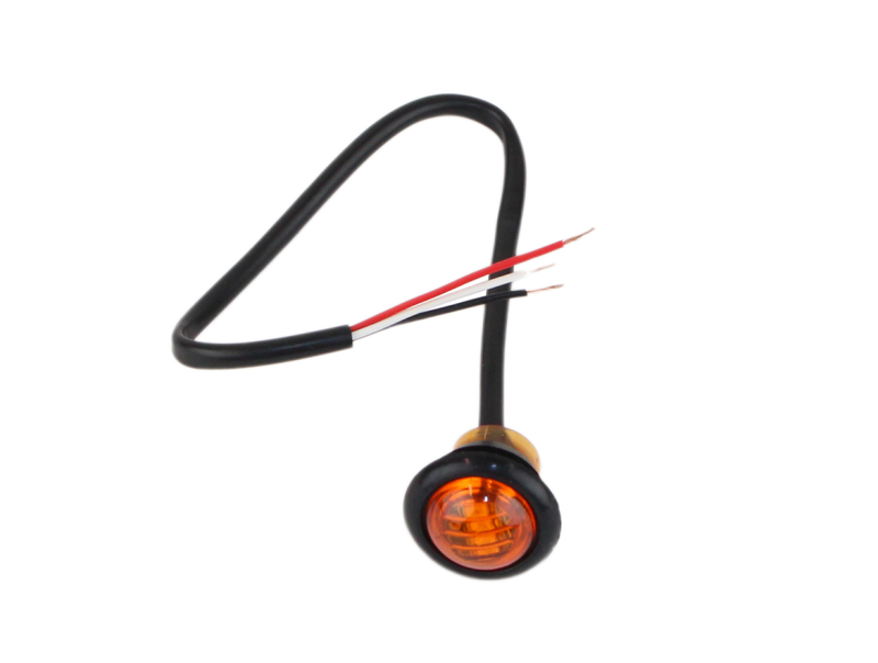 Fishbone Offroad Amber LEDs 3/4In Pair Light Accessories and Wiring Fishbone Offroad