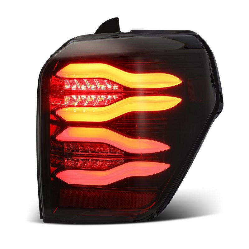 AlphaRex 10-21 Toyota 4Runner PRO-Series LED Tail Lights Jet Black Tail Lights AlphaRex