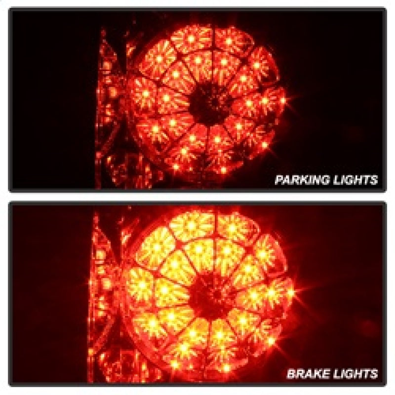 Spyder Toyota Tundra 07-13 LED Tail lights Chrome ALT-YD-TTU07-LED-C Tail Lights SPYDER