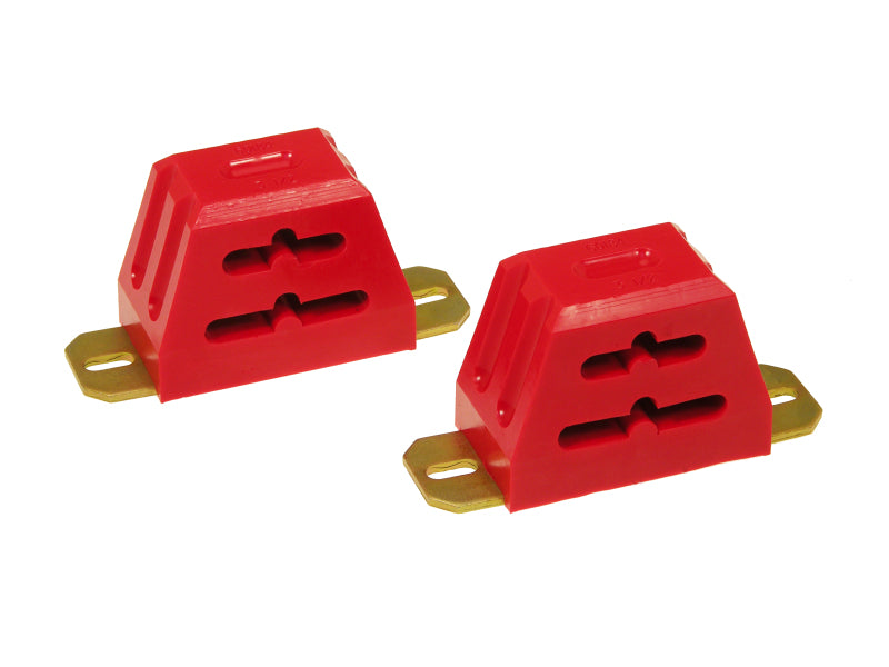 Prothane Universal Bump Stop 3 1/2 Multi-Mount - Red Bump Stops Prothane