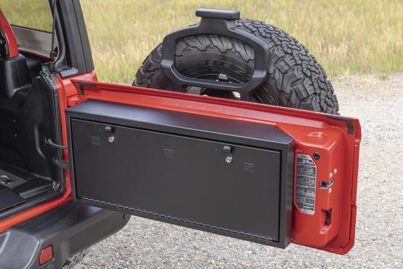 Tuffy Tailgate Lockbox W/ Keyed Lock For Jeep Wrangler Cargo Boxes & Bags Tuffy Products