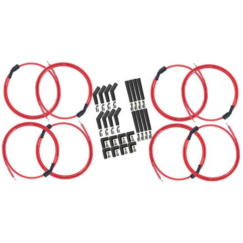 Moroso GM LS/LT Universal 8.5mm Ultra 40 Ignition Wire Set - Red Spark Plug Wire Sets Moroso