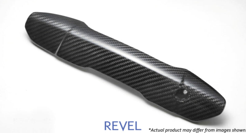 Revel GT Dry Carbon Engine Belt Cover 15-18 Subaru WRX/STI - 1 Piece Carbon Accessories Revel