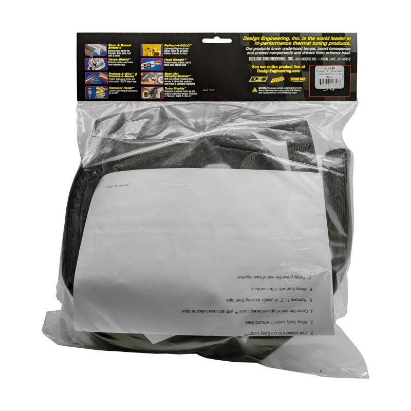 DEI Split Wire Sleeve Easy Loom 25mm-1in x 10 Black Thermal Sleeves DEI