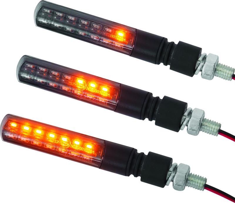 BikeMaster Sequential Rear Turn Signal Sidemarkers & Indicators BikeMaster