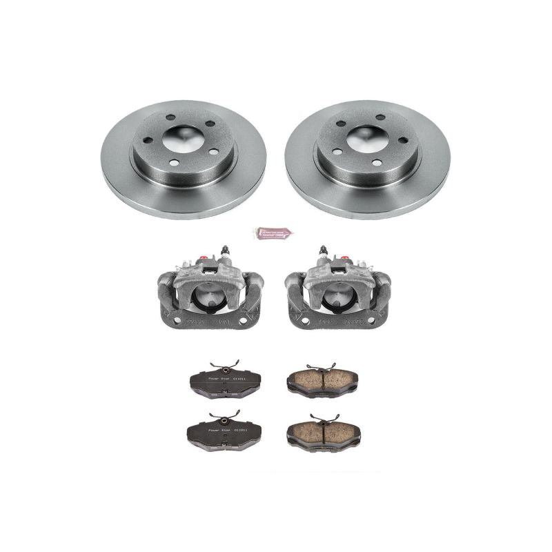 Power Stop 93-05 Ford Taurus Rear Autospecialty Brake Kit w/Calipers Brake Kits - OE PowerStop