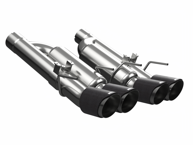 Kooks 09-13 Chevrolet Corvette Z06/ZR1 3in. Valved Axle-Back Exhaust w/ SS Tips Axle Back Kooks Headers