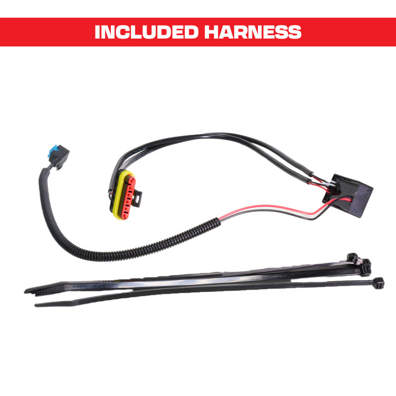 ANZO 15-23 Dodge Charger Black LED Grille w/ Initiation & Running Light/DRL Bar Lights Corner ANZO