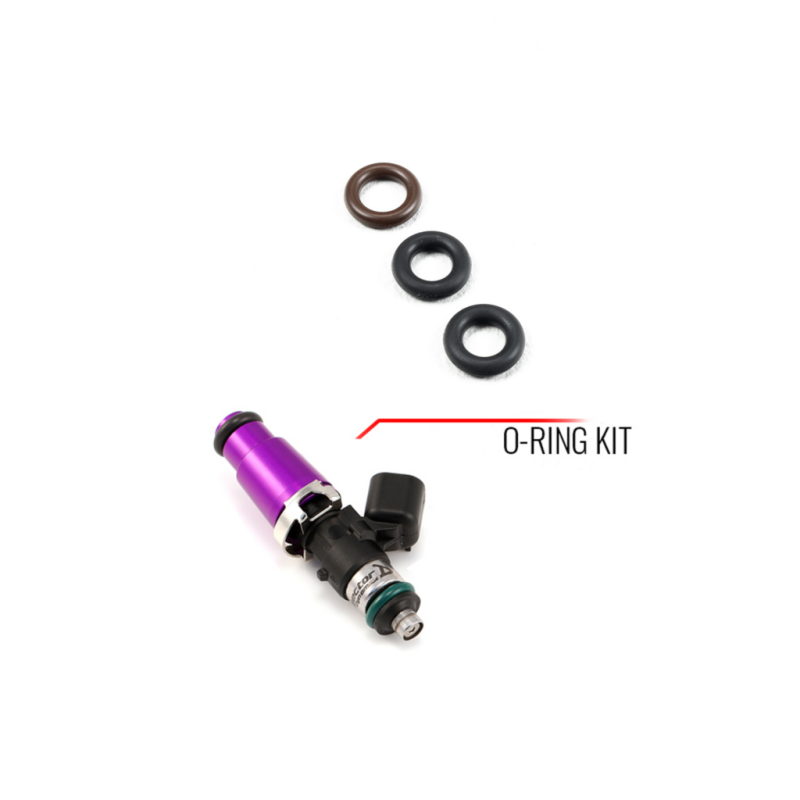 Injector Dynamics O-Ring/Seal Service Kit for Injector w/ 14mm Top Adapter and 14mm Bottom Fuel Components Misc Injector Dynamics