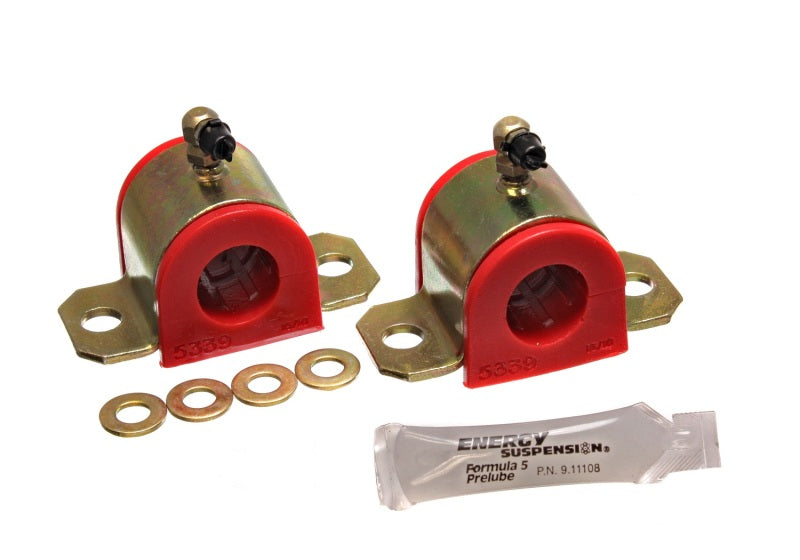 Energy Suspension 03-06 Toyota Corolla/Matrix Red 24mm Front Sway Bar Bushing Set (Greaseable Frame Bushing Kits Energy Suspension