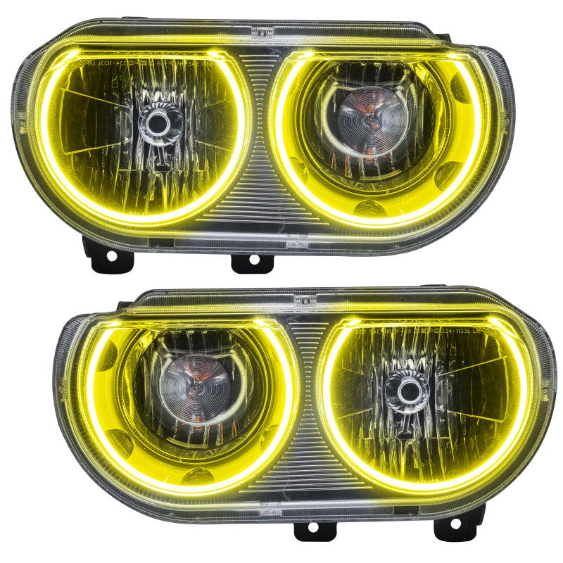 Oracle 08-14 Dodge Challenger SMD HL (Non-HID) - ColorSHIFT w/ BC1 Controller Headlights ORACLE Lighting