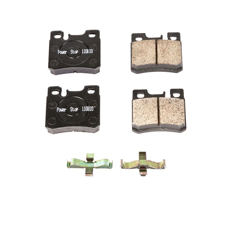 Power Stop 99-00 Mercedes-Benz C230 Rear Z17 Evolution Ceramic Brake Pads w/Hardware Brake Pads - OE PowerStop